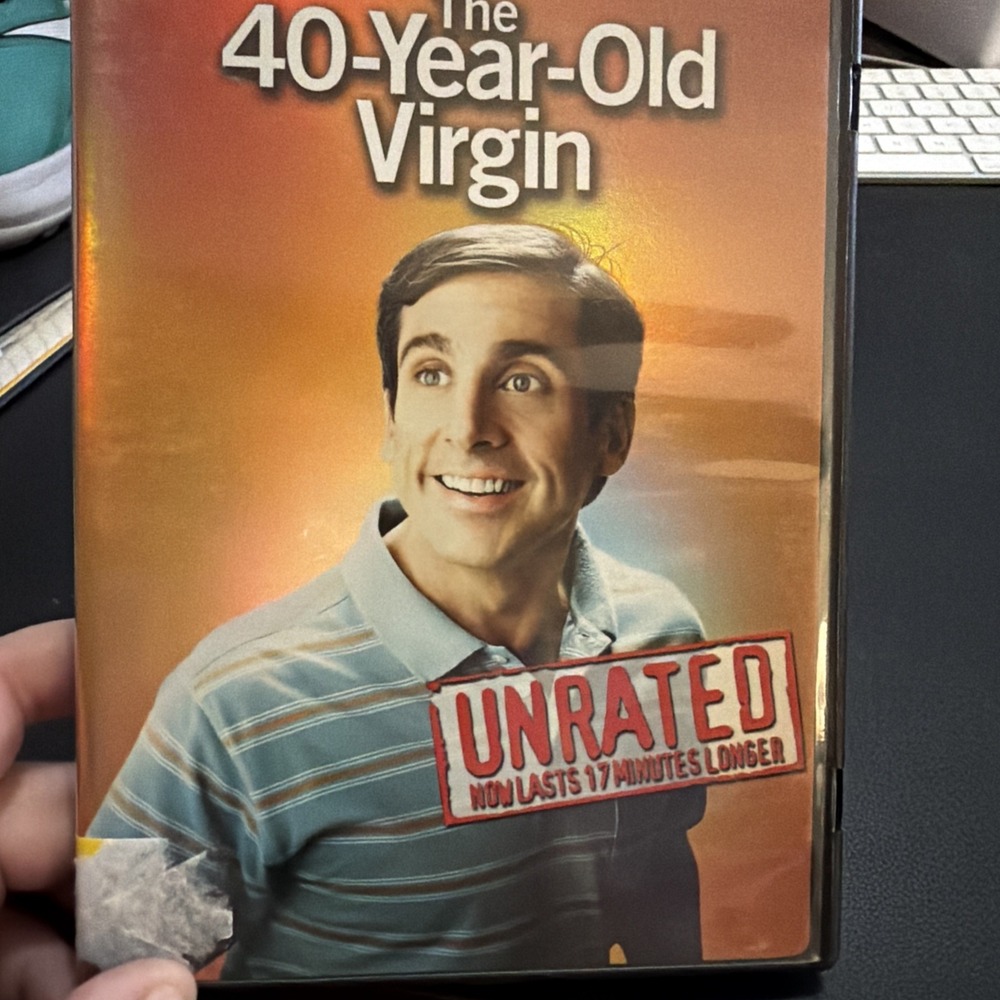 The 40-Year-Old Virgin (DVD, 2005, Full Frame Unrated)!
